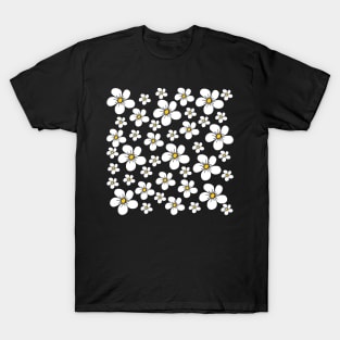 white blooming flower, blossoms, bloom, floral flowerpattern T-Shirt